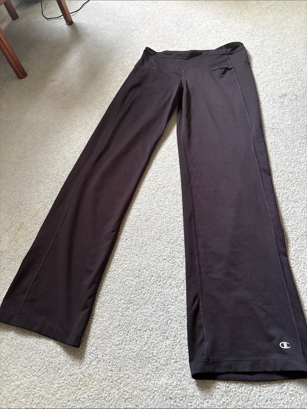 Champion women’s Black Wide-Leg Athletic Pants